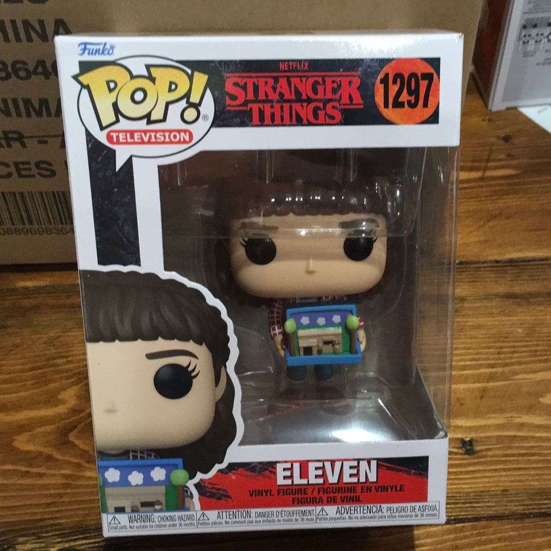 Stranger Things Season 4 - Eleven with Diorama #1297 - Funko Pop! Vinyl Figure (Television)