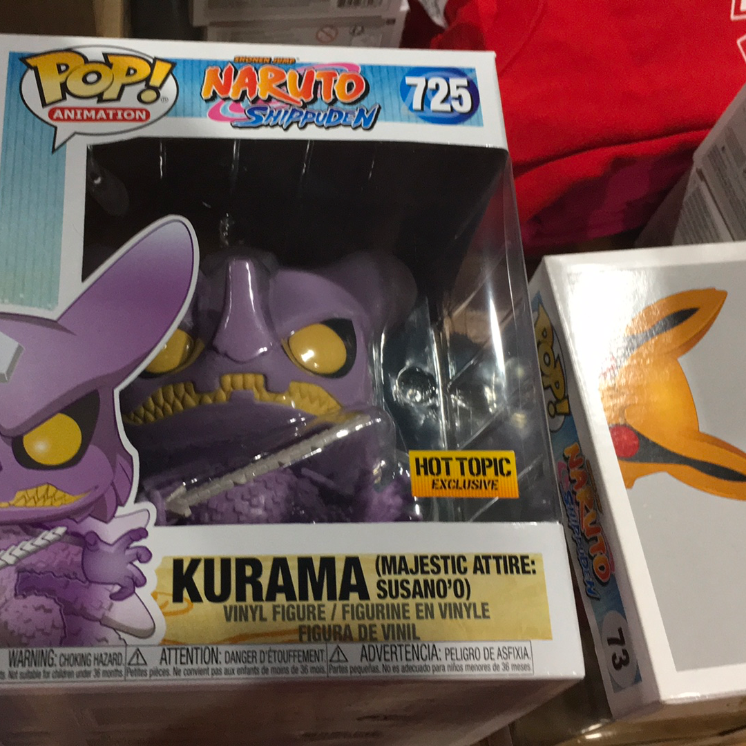 Naruto Shippuden: Kurama majestic attire Exclusive 6'' POP Funko Pop! Vinyl figure anime