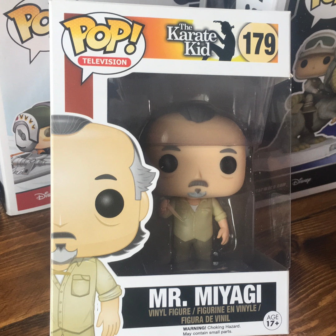 Karate Kid Mr Miyagi 179 Funko Pop! Retired vinyl figure movie
