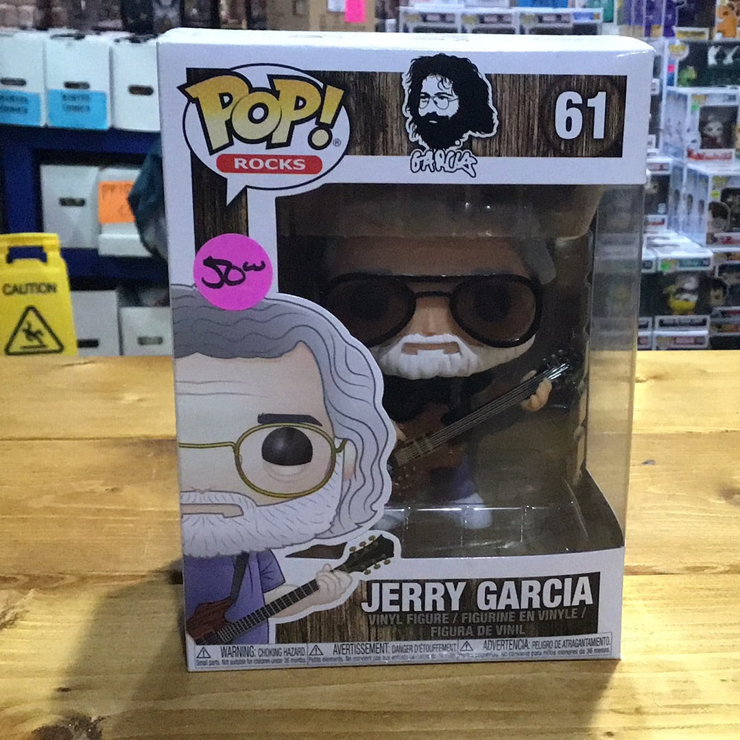 Jerry Garcia Funko Pop Figure Rocks