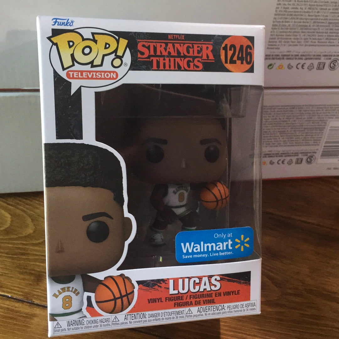 Stranger Things Season 4 - Lucas Sinclair #1246 - Exclusive Funko Pop! Vinyl Figure (television)