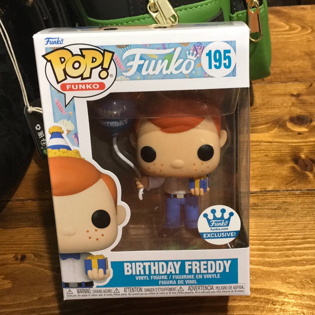 Freddy birthday Funko shop exclusive Pop! Vinyl Figure