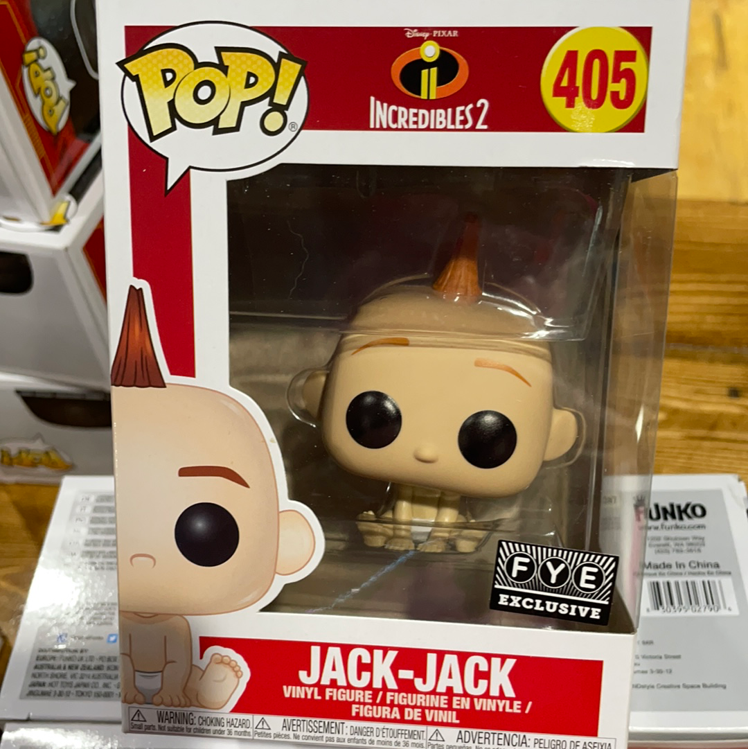 Incredibles 2 Jack Jack #405 exclusive Funko Pop! Vinyl figure disney