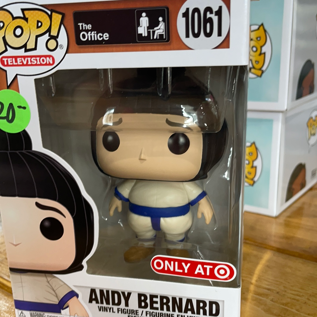 The Office Andy Bernard Sumo exclusive Funko Pop! Vinyl figure television