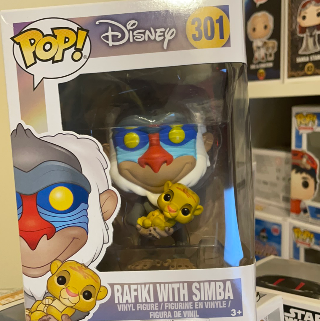 Lion King Rafiki with simba Funko Pop! Vinyl figure Disney