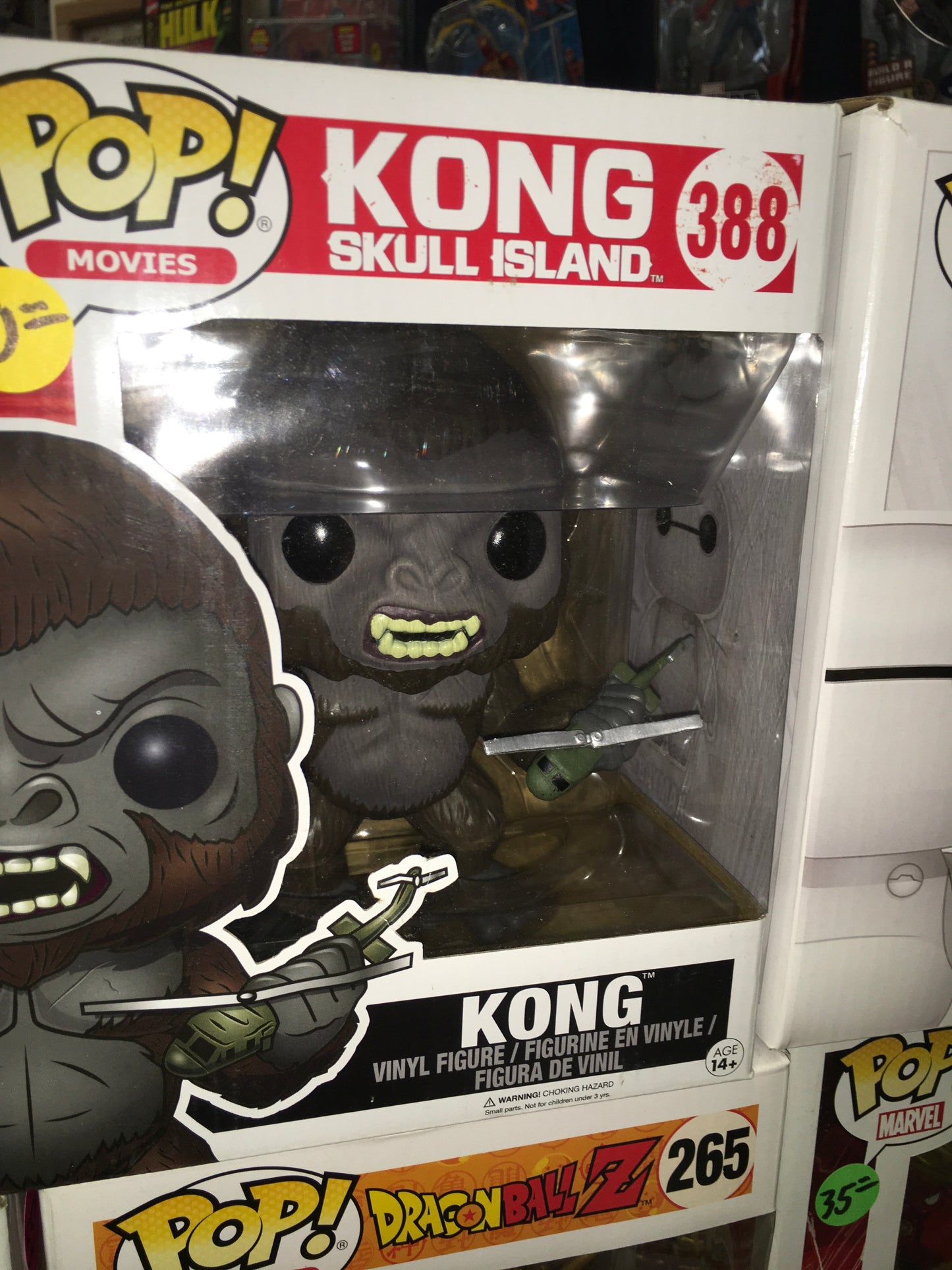 Kong skull island 6 inch Funko Pop! Vinyl figure movies