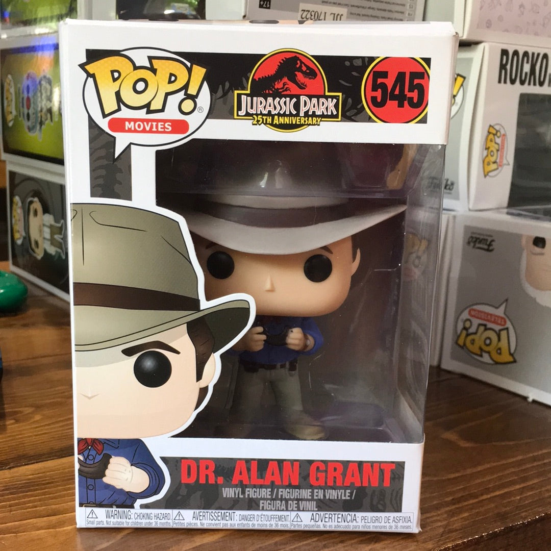Jurassic Park Dr. Alan Grant 545 Funko Pop Movies