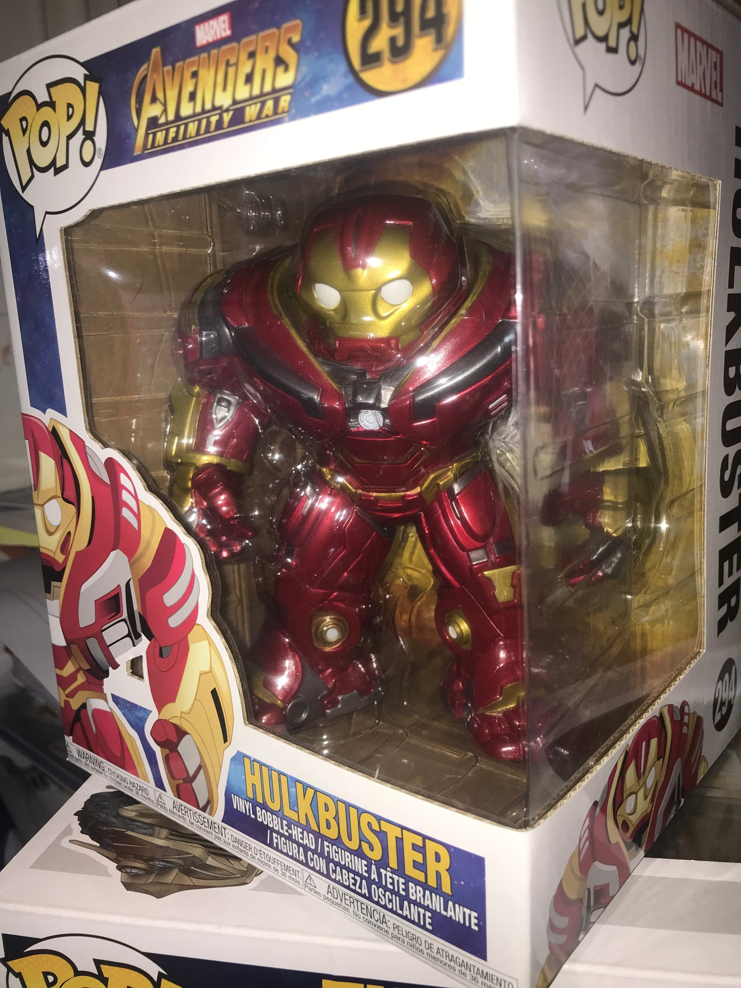 Infinity war Hulkbuster 8 inch Funko Pop vinyl figure marvel