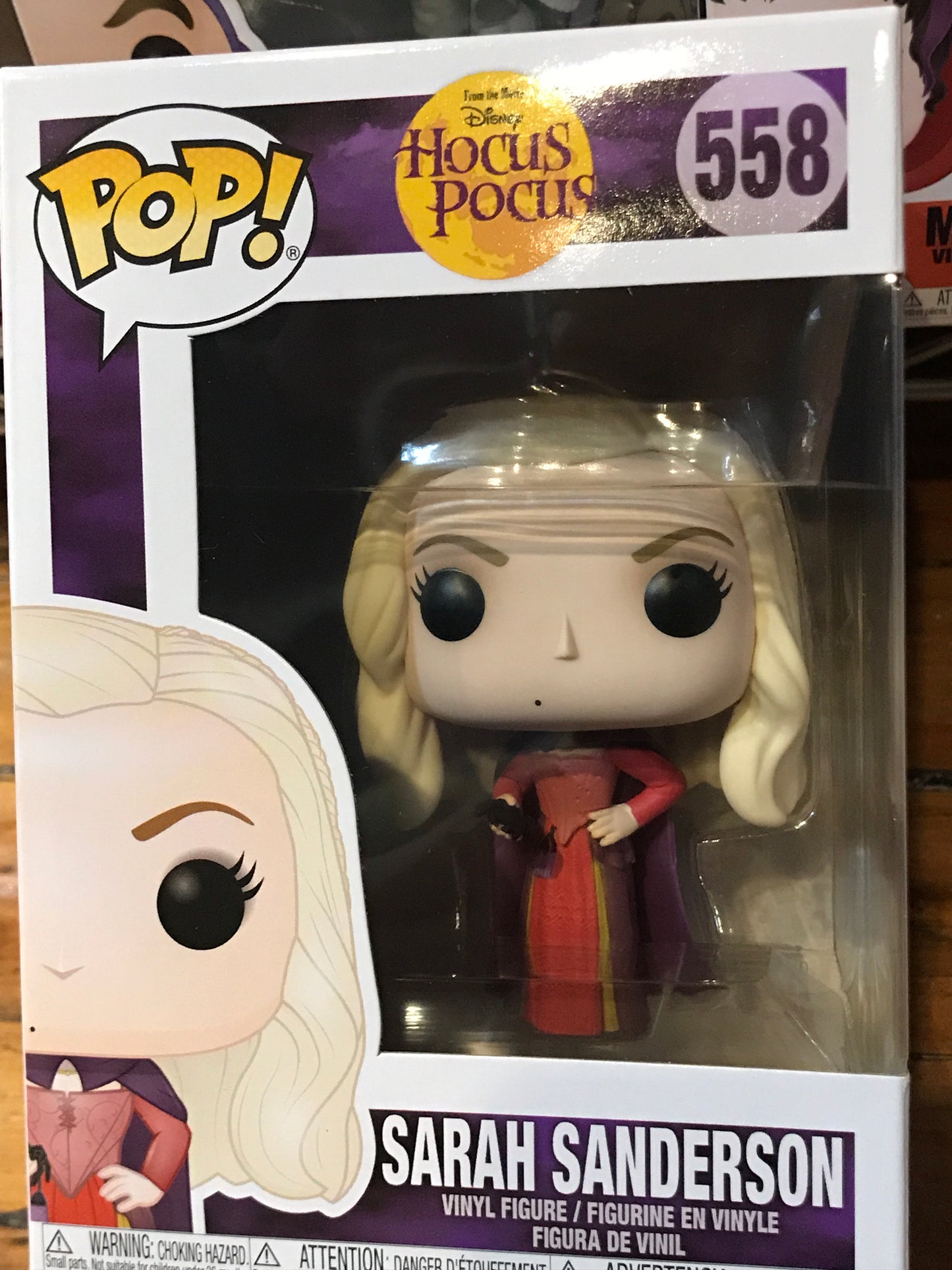 Hocus Pocus Sarah Sanderson 558 Funko Pop! Vinyl Figure disney