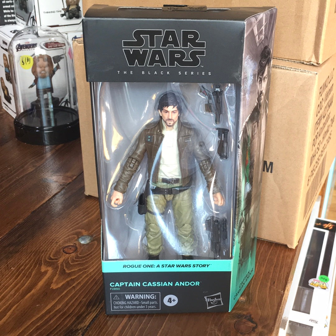 Star Wars Black Series Captain Cassian Andor Hasbro action figure