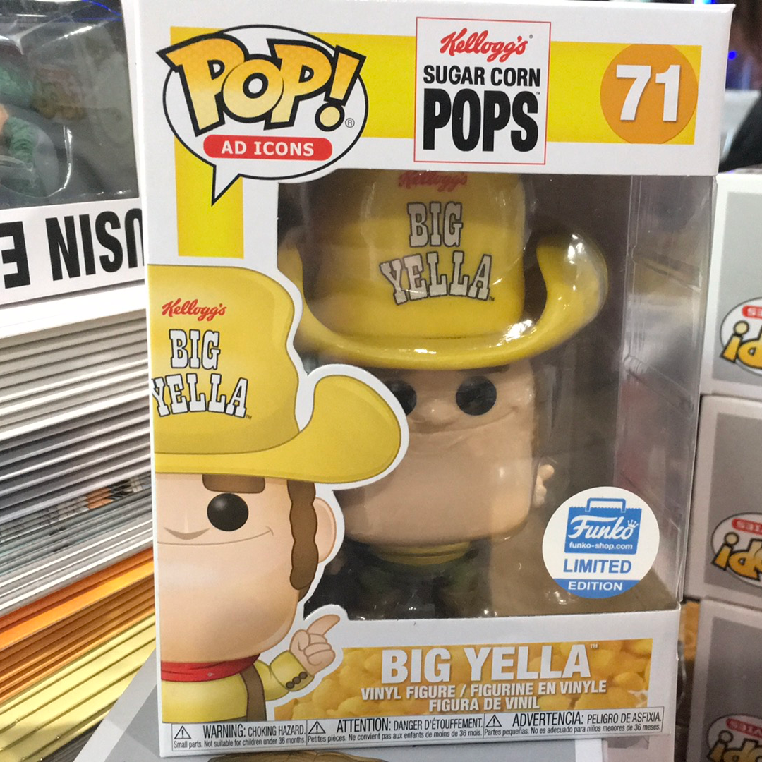 Kellogg’s super Corn Pops 71 exclusive Funko Pop! Vinyl figure icons