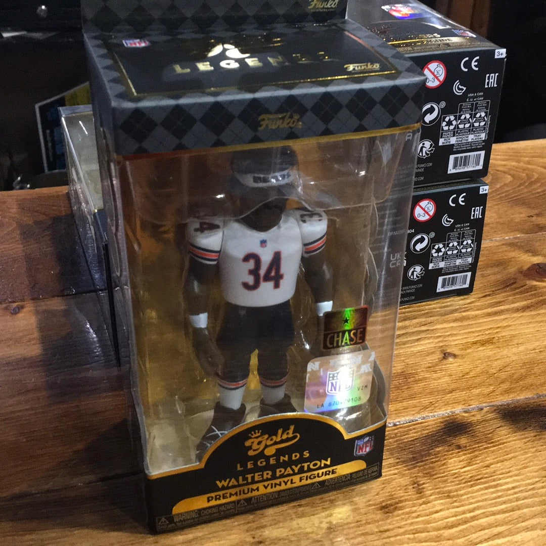 Funko Gold 5" Walter Payton Vinyl Figure