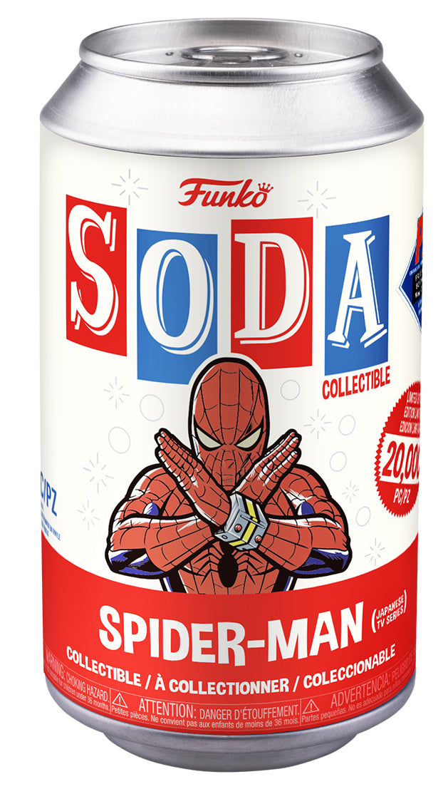 Marvel - Spider-man (Japanese TV Show Version) - Funko Mystery Soda Figure