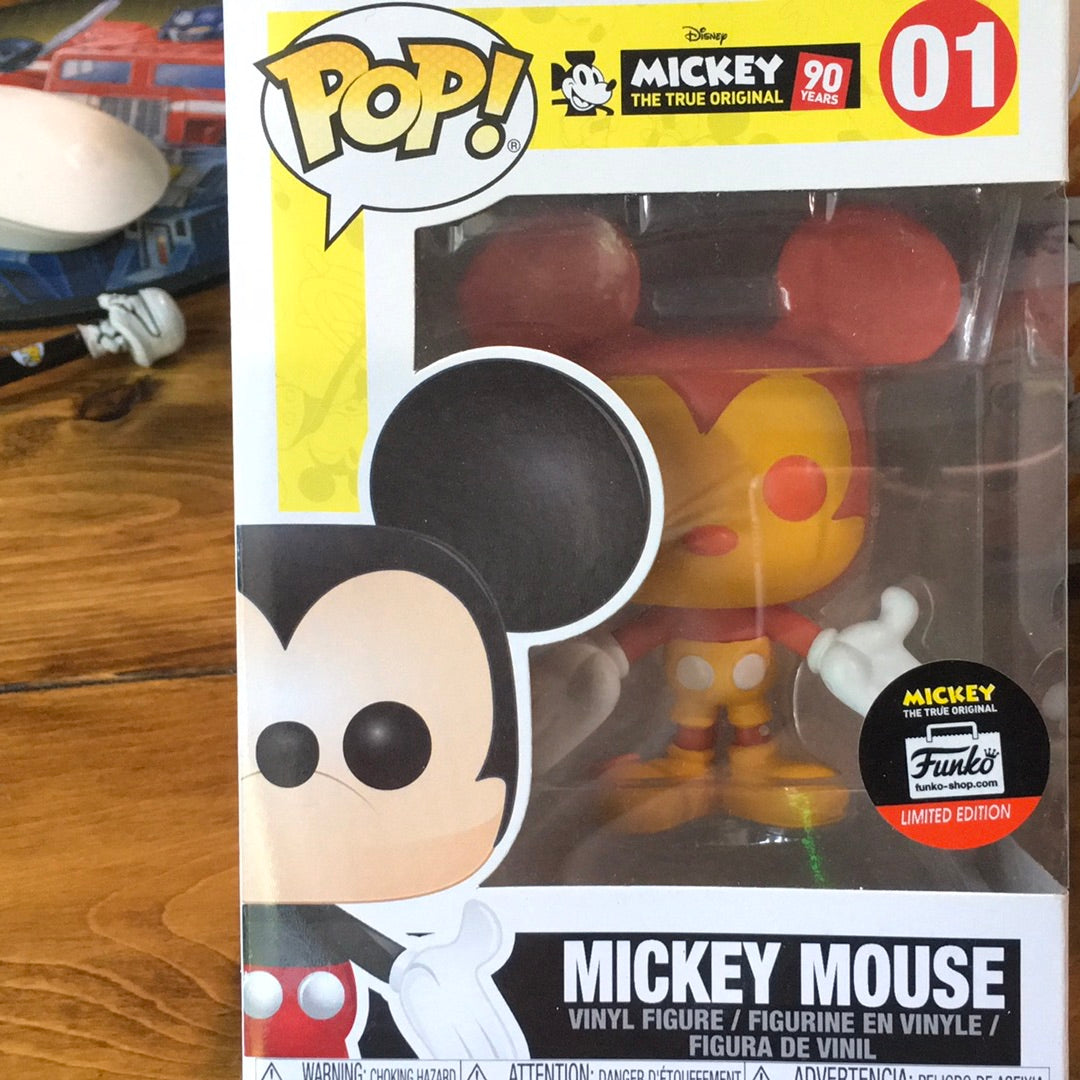 Mickey Orange exclusive 01 Funko Pop! Vinyl figure Disney