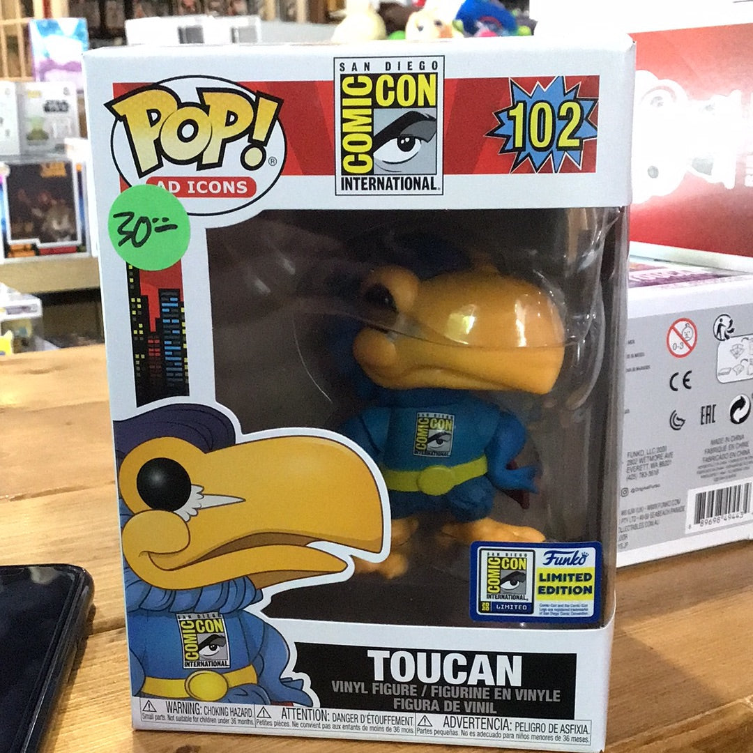 Toucan 2020 102 SDCC exclusive Funko Pop!
