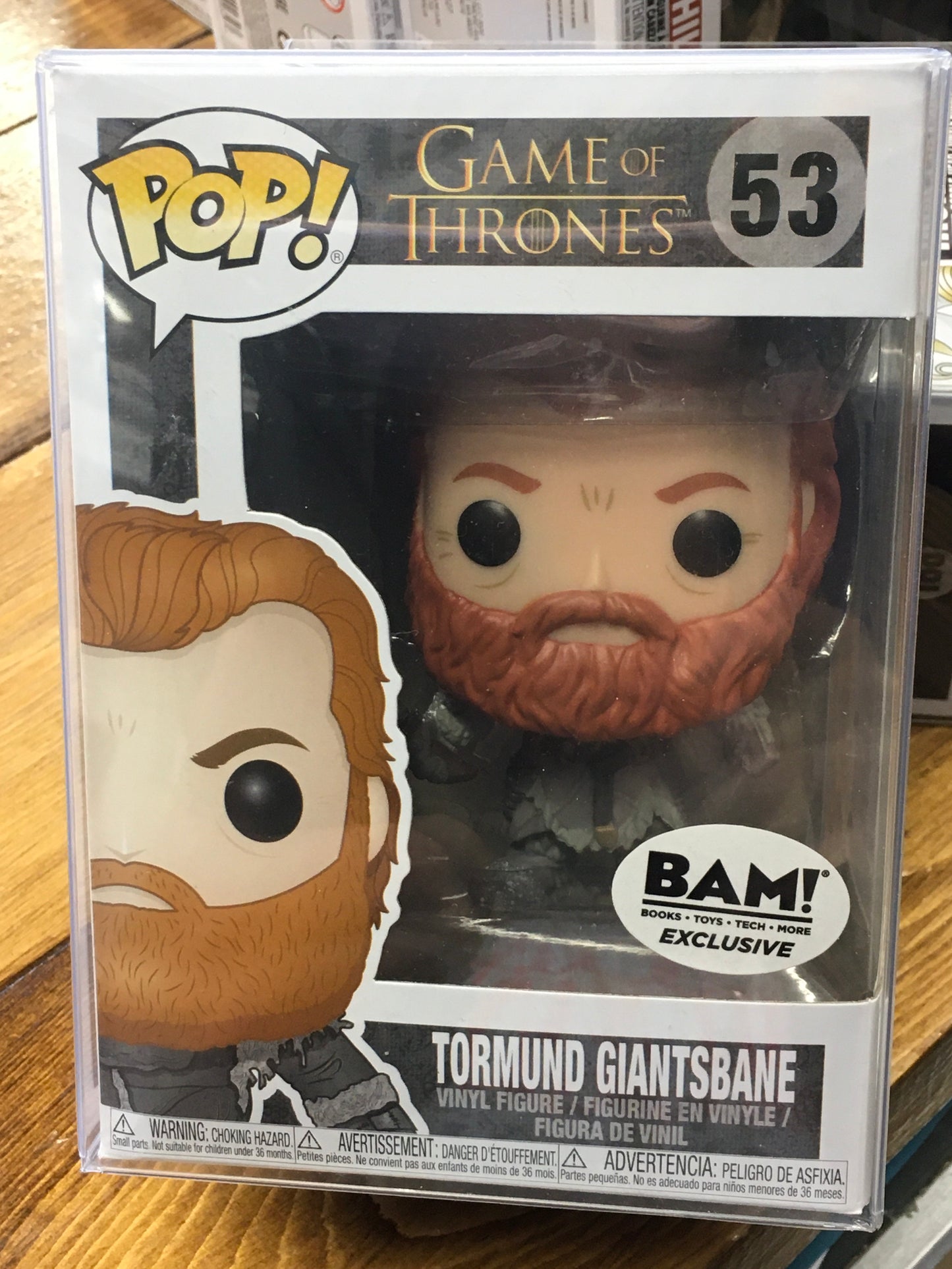GOT - Tormund Giantsbane (Snowy) #53 - Exclusive Funko Pop! Vinyl Figure