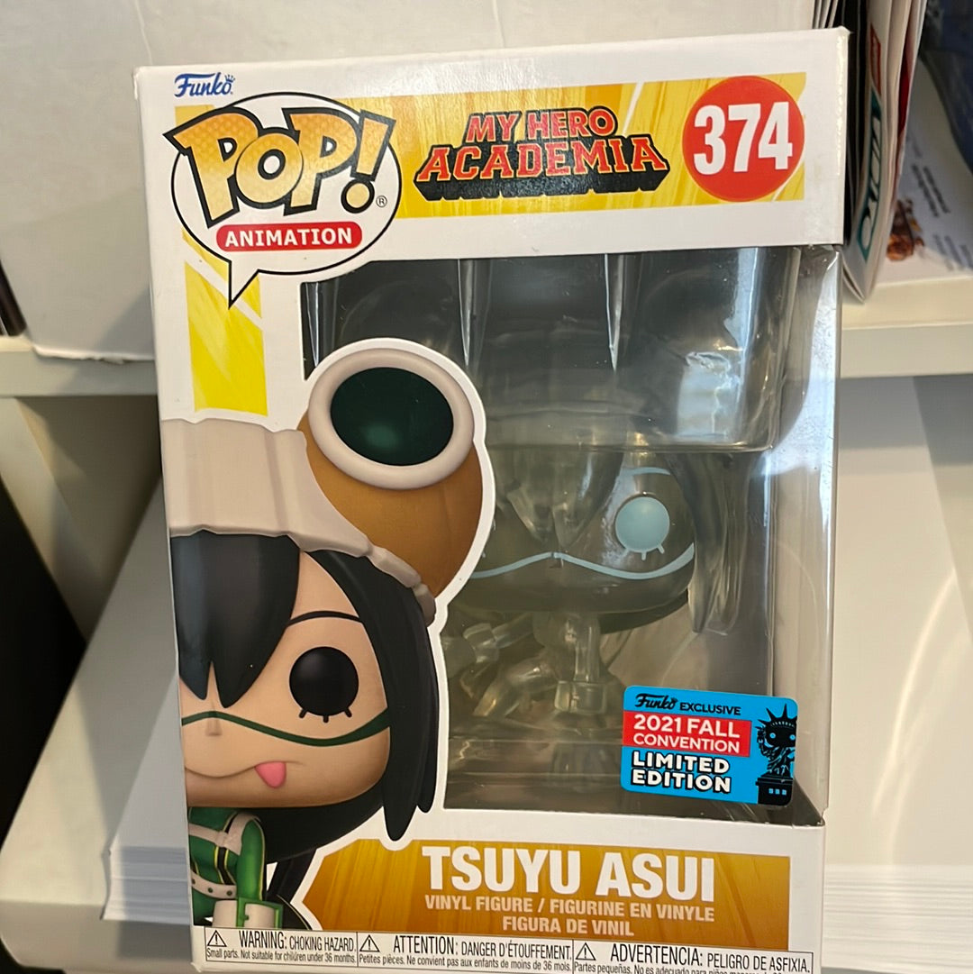 My hero Academia Tsuyu Asui 374 exclusive Funko Pop! Vinyl Figure