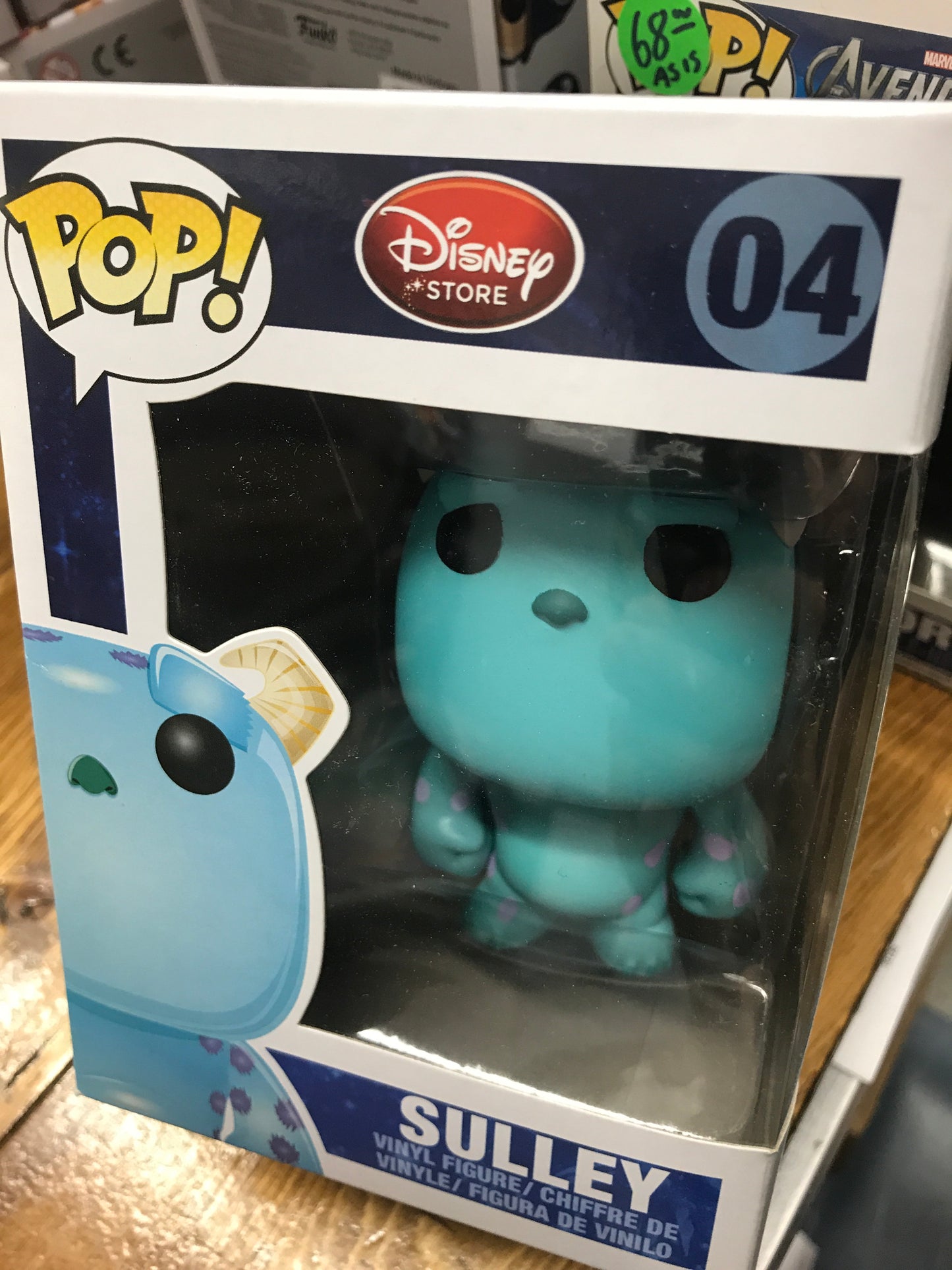 Disney Monsters Inc - Sulley #04 - Funko Pop! Vinyl Figure