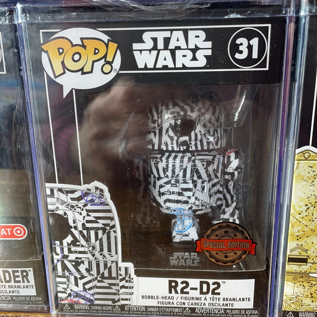 Futura R2-D2 exclusive Funko Pop! Vinyl figure Star Wars