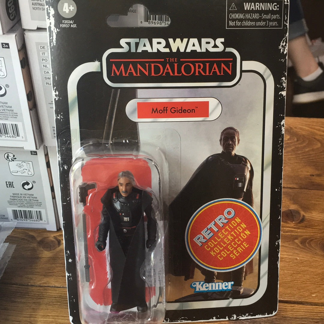 Star Wars The Mandalorian retro collection Moff Gideon Hasbro Action Figure
