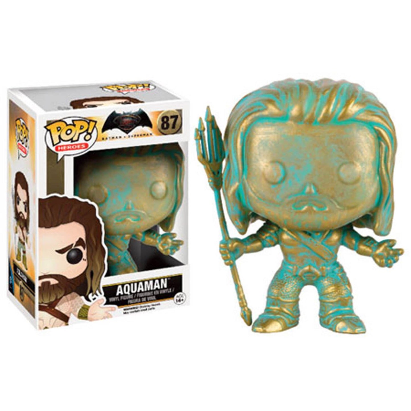 Aquaman petina Exclusive Funko Pop! Vinyl Figure DC Comic
