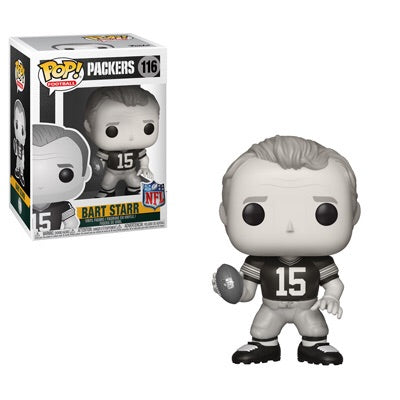 NFL Legends BART Starr 116 black white packers Funko Pop! Vinyl Figure sports
