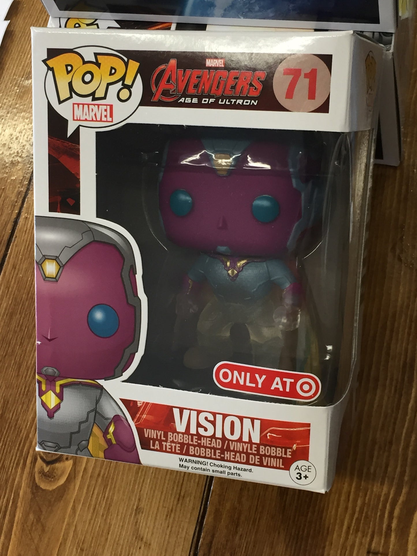 Avengers 2 Vision Exclusive Funko Pop! Vinyl figure marvel