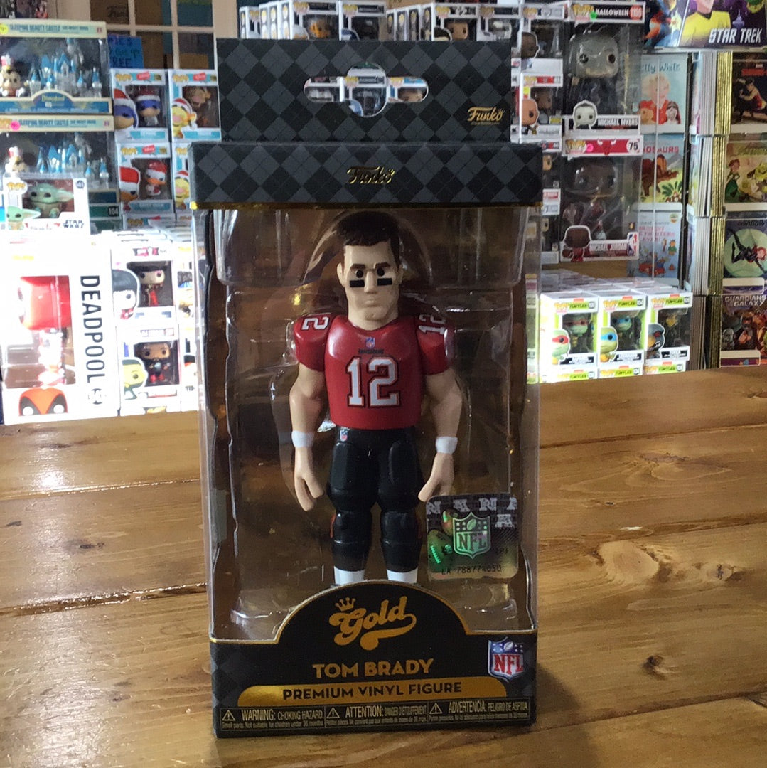 Funko Gold 5" NFL: Bucs Tom Brady Vinyl Figure