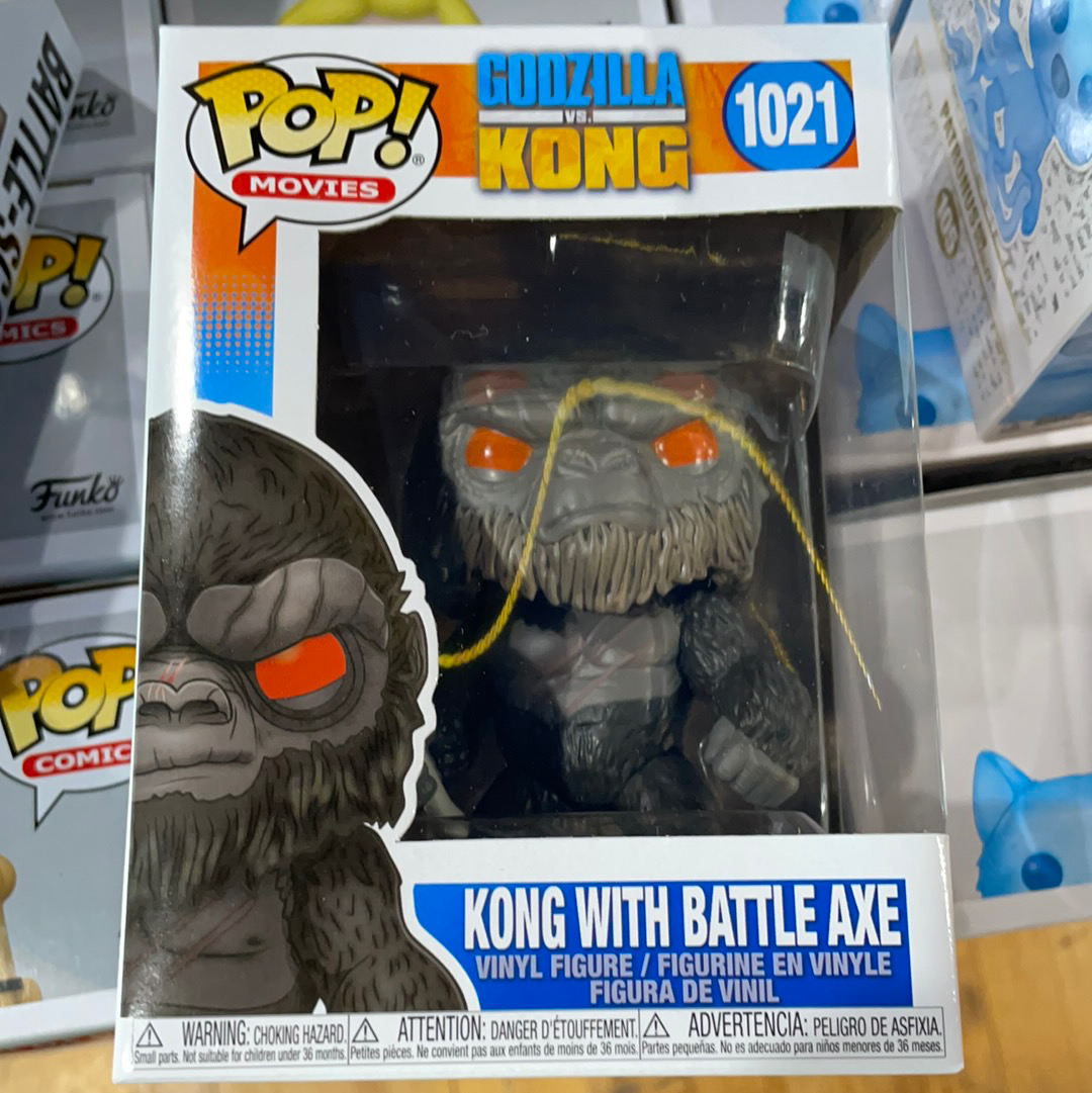 Godzilla vs Kong Battle axe Kong Funko Pop! Vinyl figure new