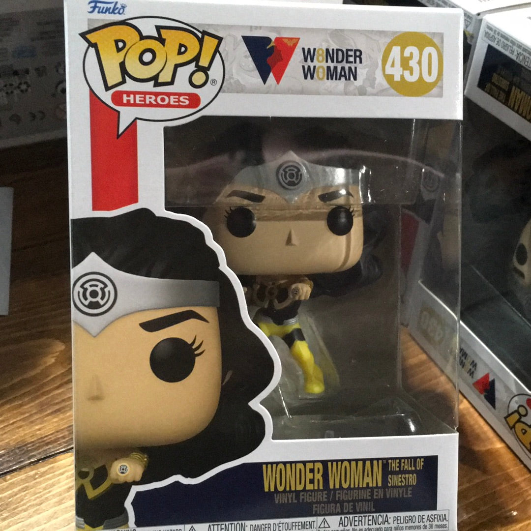 Wonder Woman 80th Fall of sinestro Funko Pop! Vinyl figure dc comics