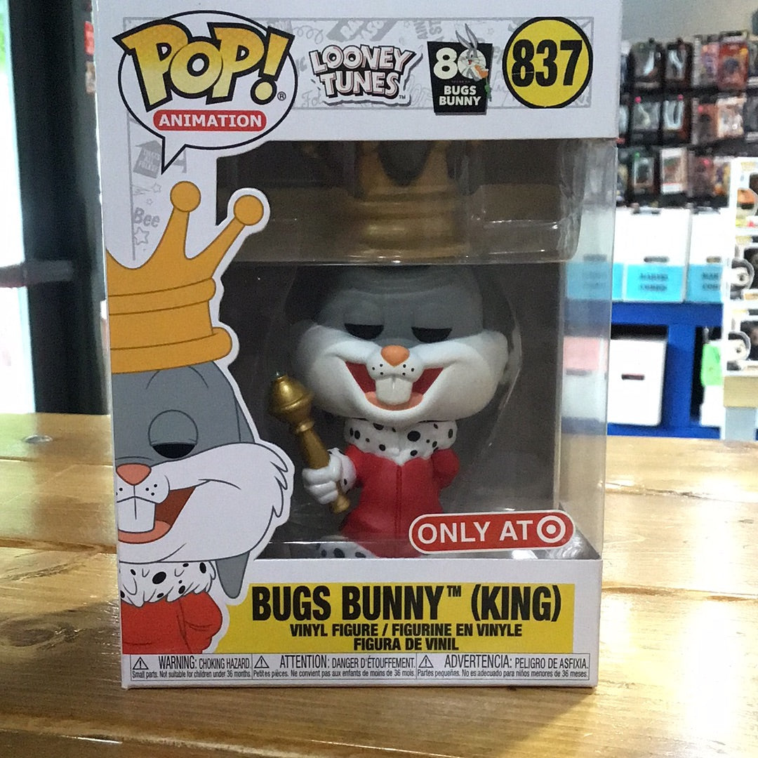 Looney Tunes Bugs Bunny (King) 80 Years Exclusive Funko Pop! Vinyl Figure