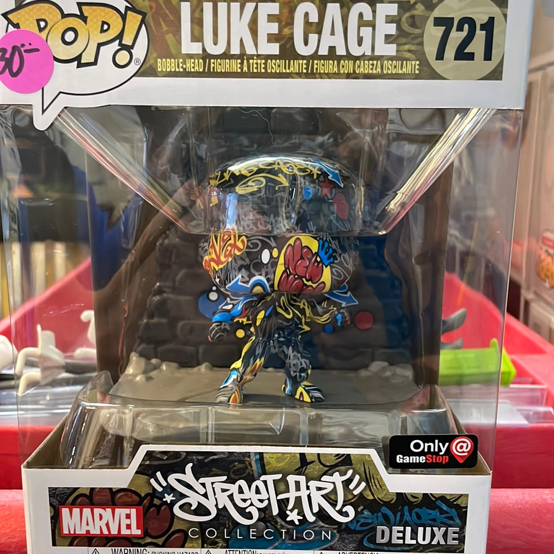 Luke Cage Street Art Collection 6 inch Exclusive Funko Pop! Vinyl figure marvel