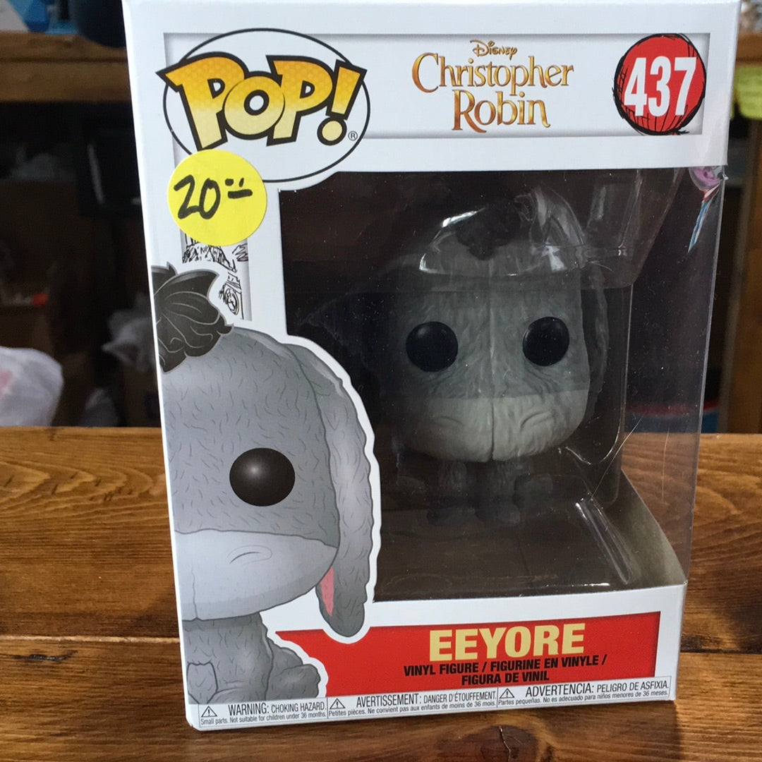 Disney Christopher Robin Eeyore #437 Funko Pop! Vinyl figure new 2020