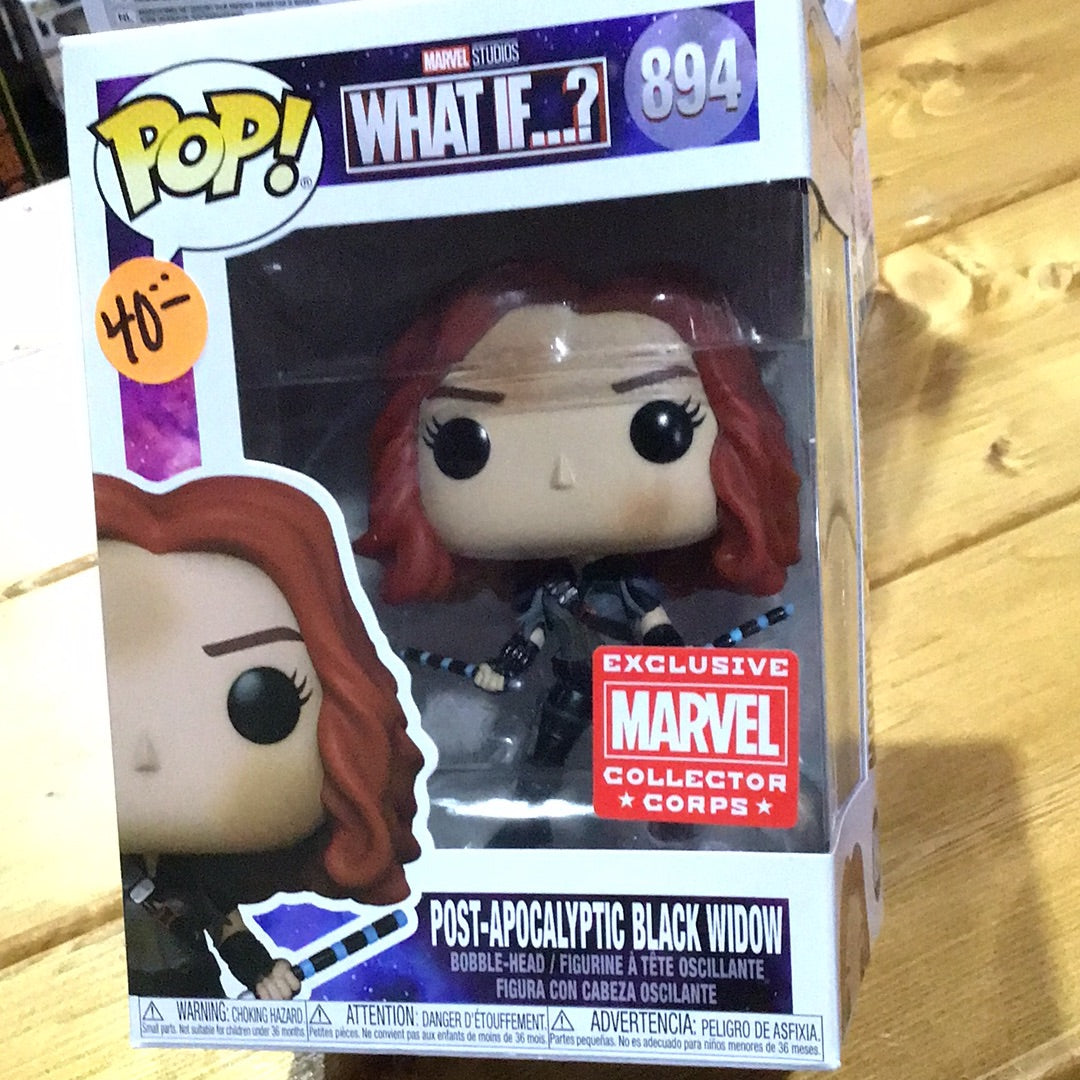 Lånte Springboard i det mindste Marvel What If? Post-Apocalyptic Black Widow Funko Pop! Vinyl exclusiv –  Tall Man Toys & Comics