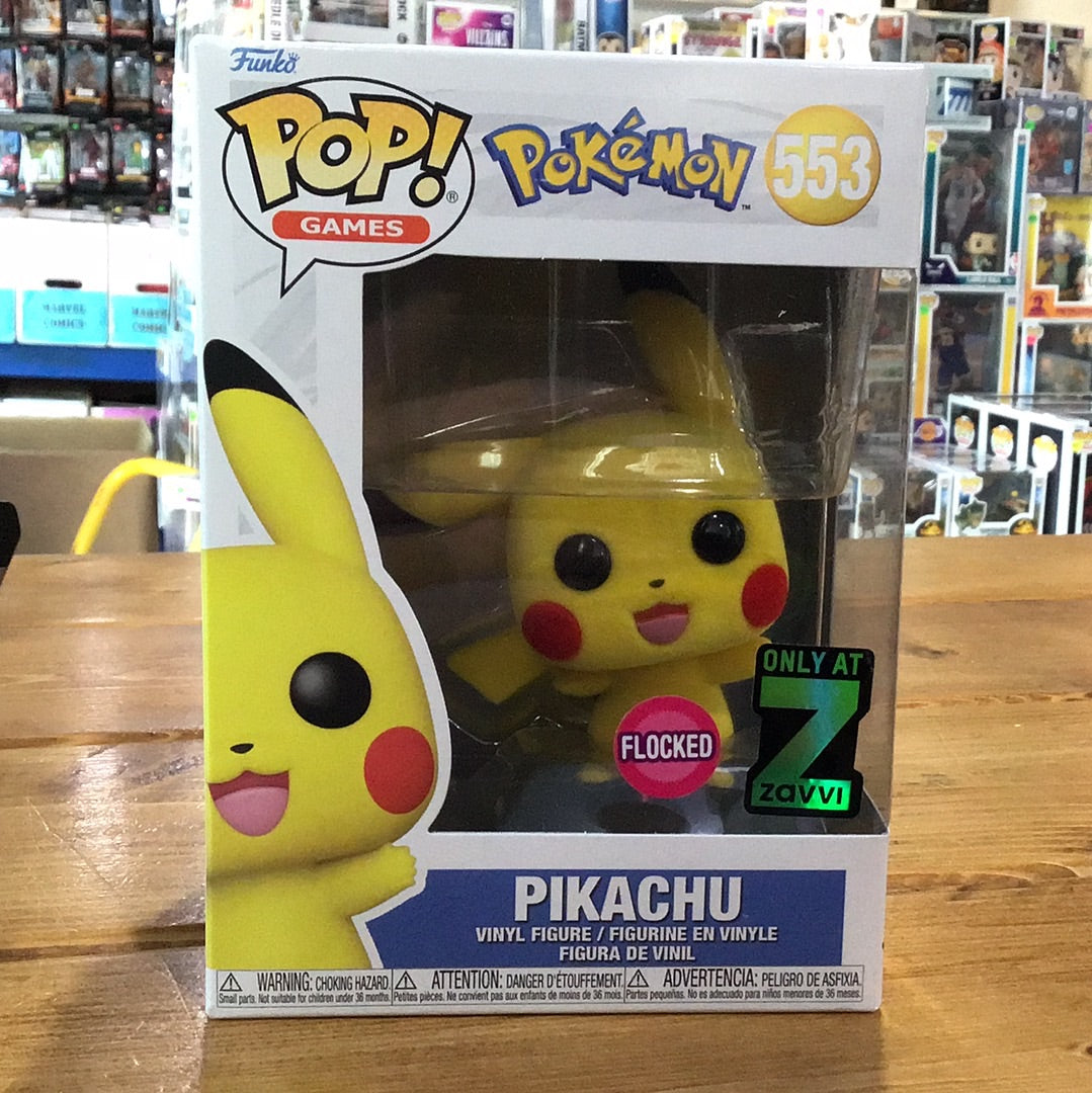 Pokémon - Pikachu Waving #553 - Funko Pop! Vinyl Figure (V Stop ideo Games)