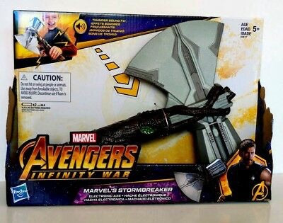 Marvel role play StormBreaker new Hasbro axe hammer Avengers endgame