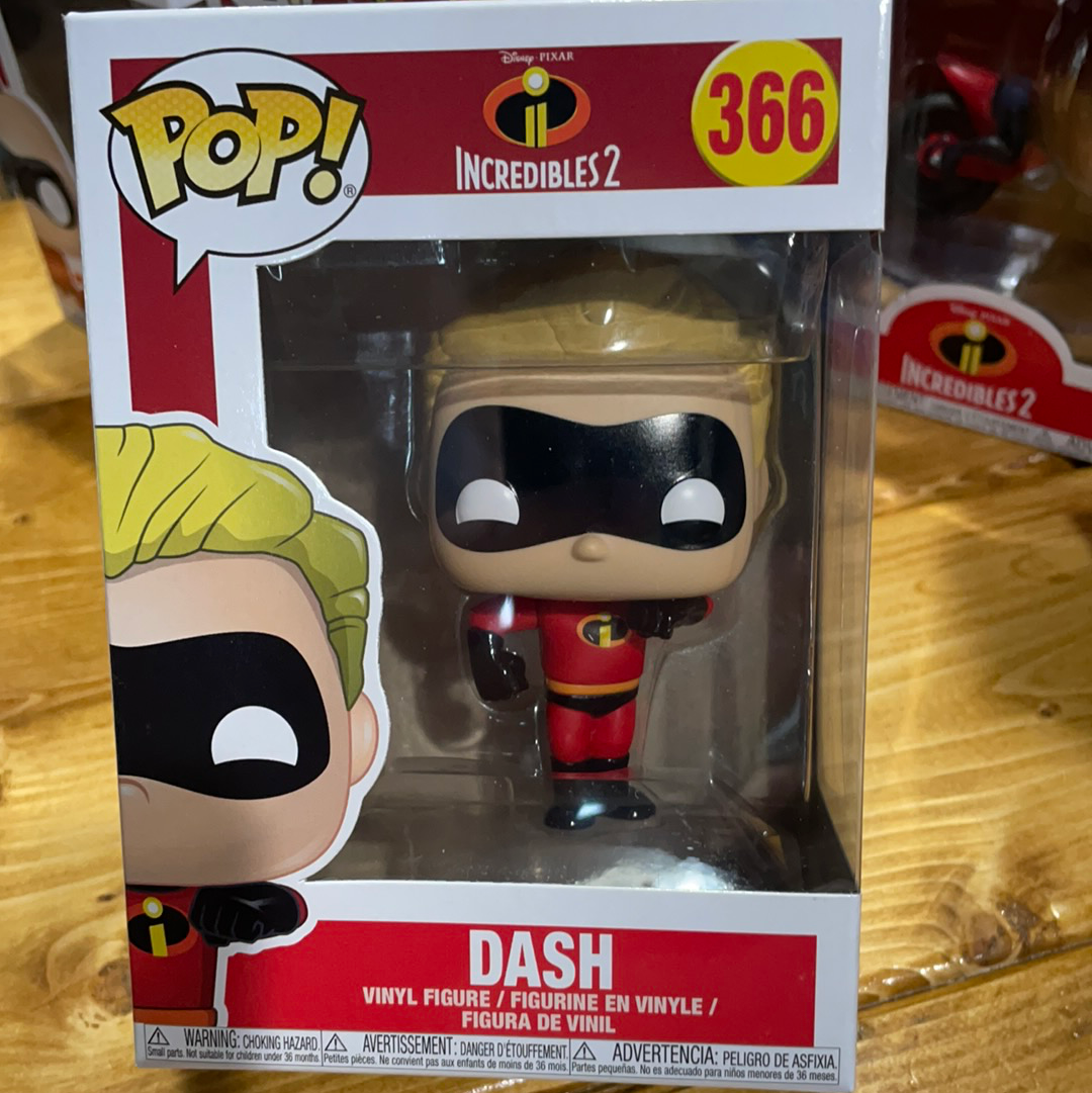 Incredibles 2 Dash 366 Funko Pop! Vinyl figure disney