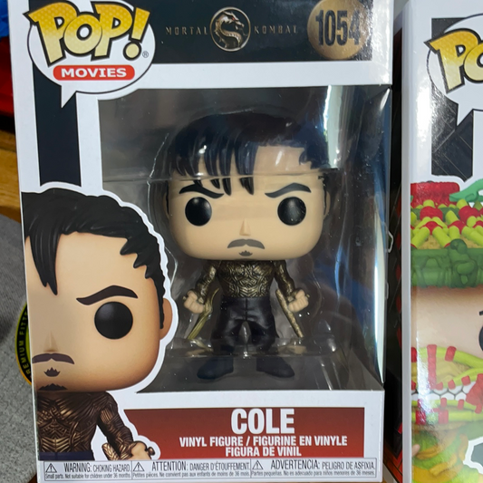 Mortal Kombat Cole 1054 Funko Pop! Vinyl figure game
