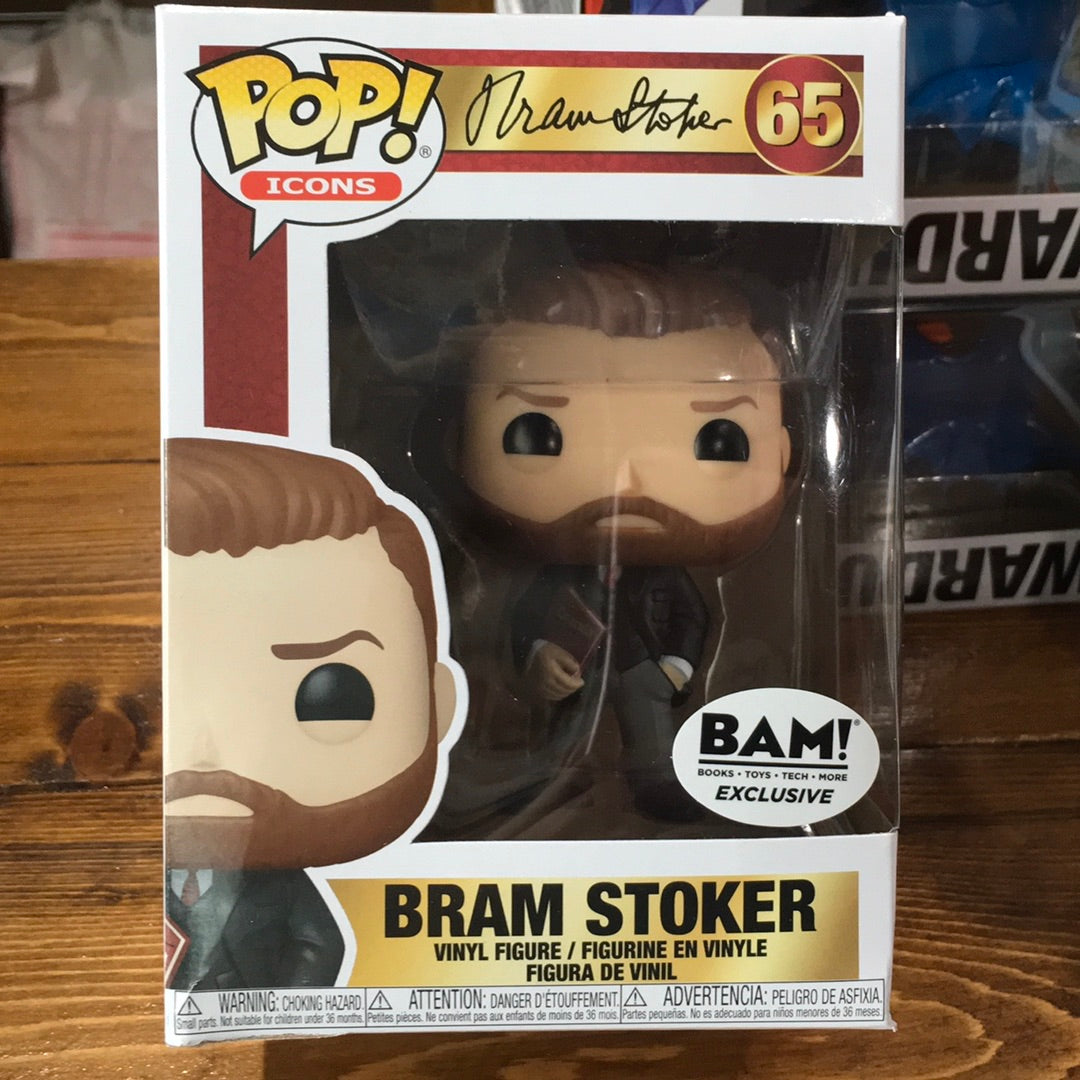 Icons - Bram Stoker #65 - Exclusive Funko Pop! Vinyl Figure
