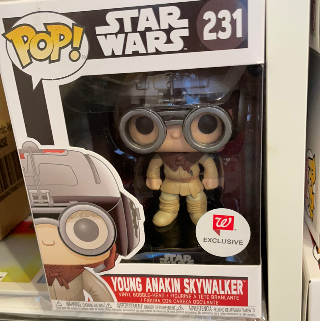 Star Wars Young Anakin Exclusive 231 Funko Pop! Vinyl figure