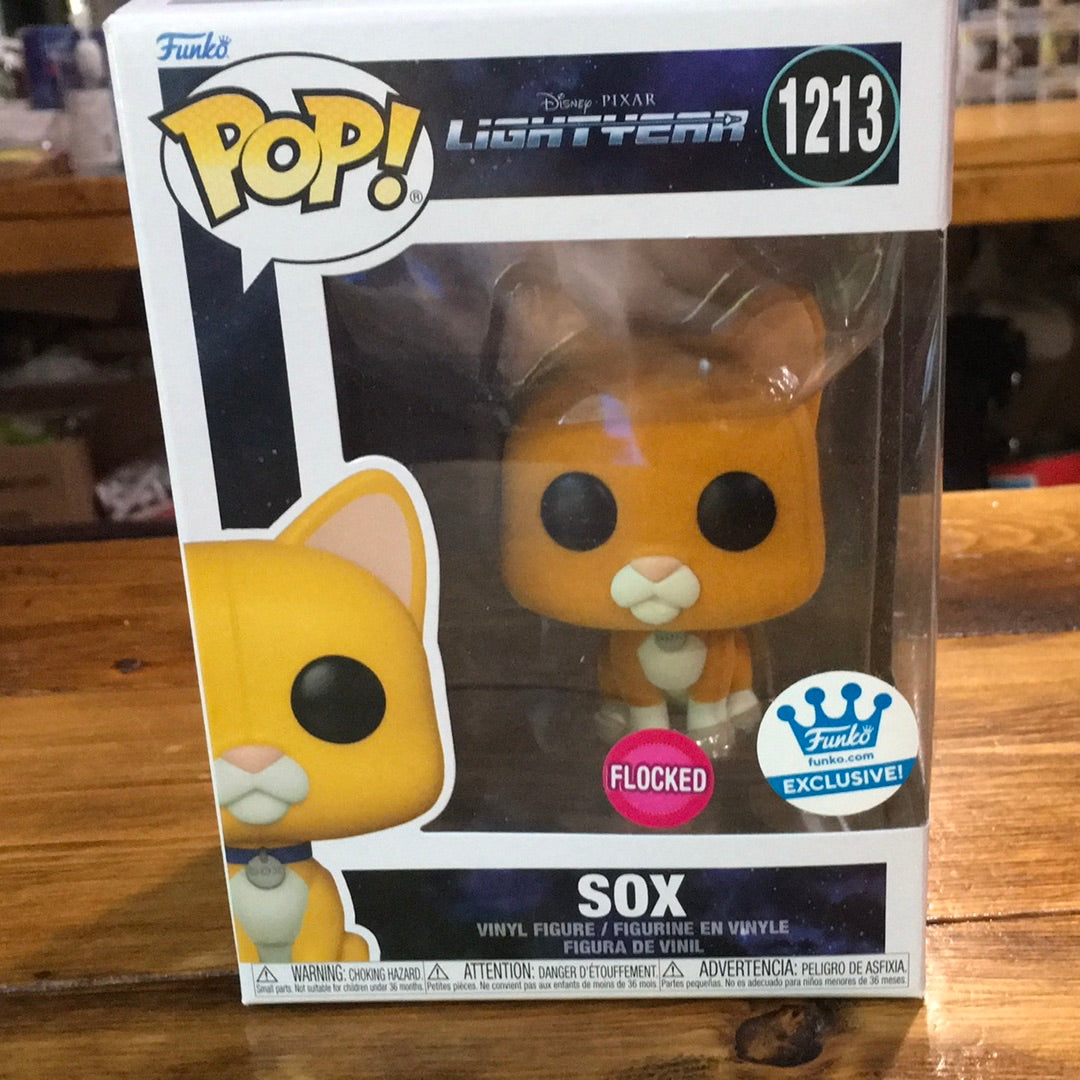 Lightyear Socks flocked 1213 exclusive Funko Pop! Vinyl figure Rocks