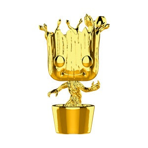 Marvel Studios - Chrome Groot 378 - Funko Pop Vinyl Figure