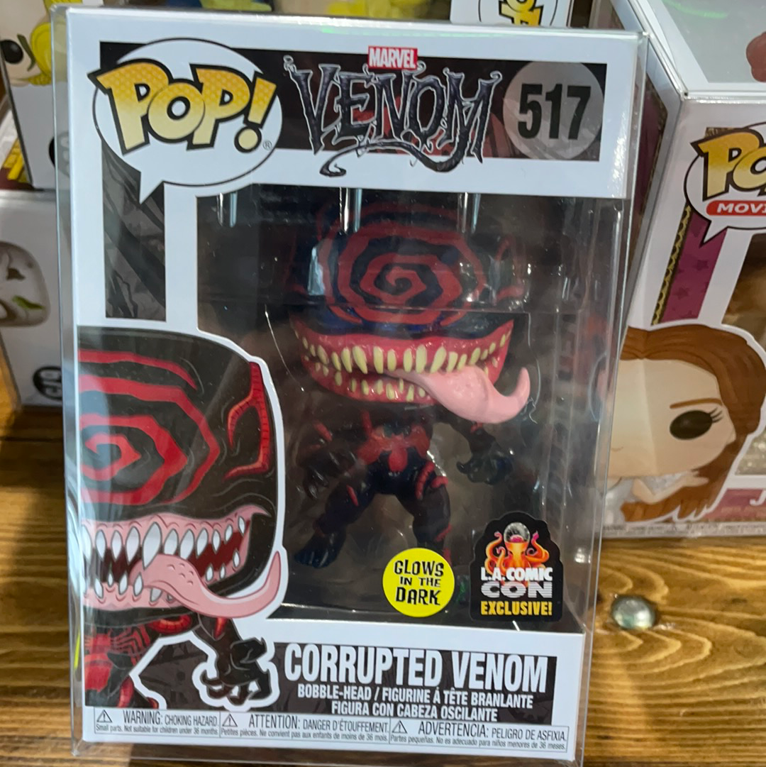 Marvel Corrupted Venom 517 gitd Funko Pop! Vinyl figure