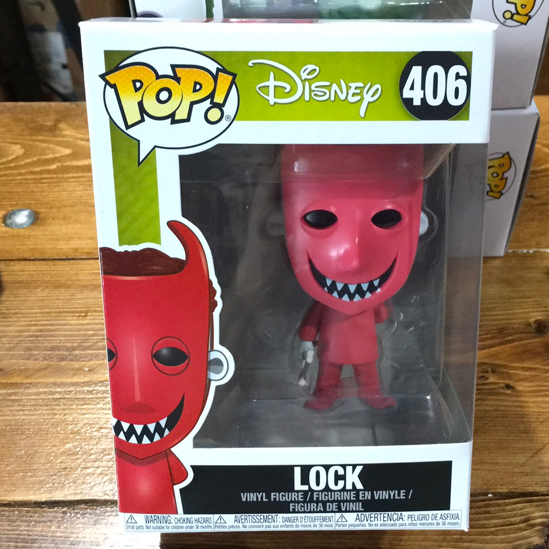 NBC Nightmare before Christmas Lock 406 Funko Pop! Vinyl figure Disney