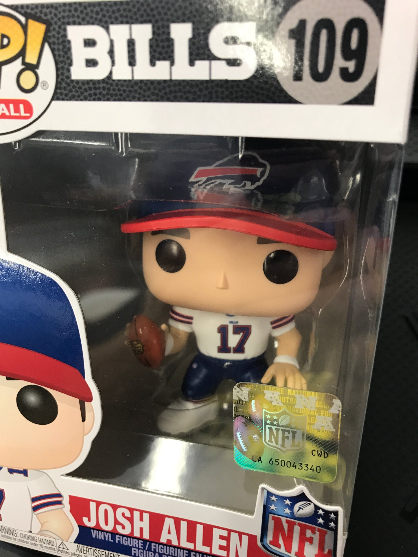 NFL Josh Allen Rookie Funko Pop! Vinyl Figure
