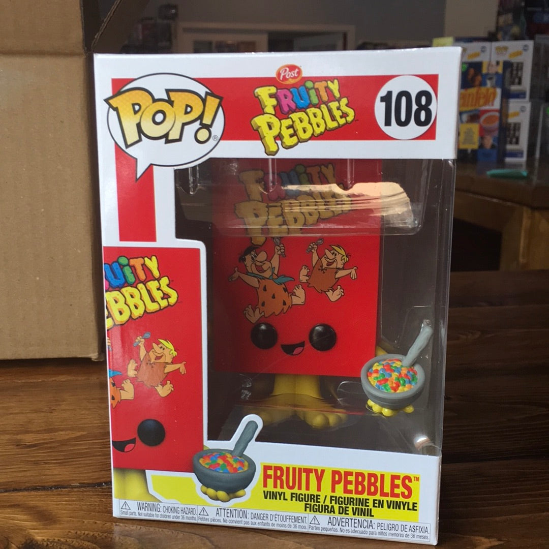 Ad Icons - Post Fruity Pebbles Cereal Box #108 - Funko Pop! Vinyl Figure