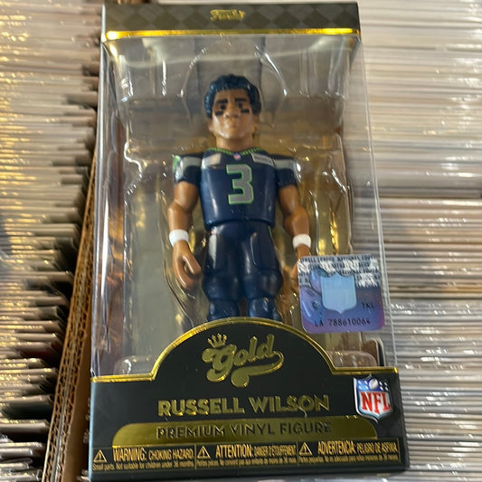 Funko Gold 5" NFL: Seahawks Russell Wilson Vinyl Figure