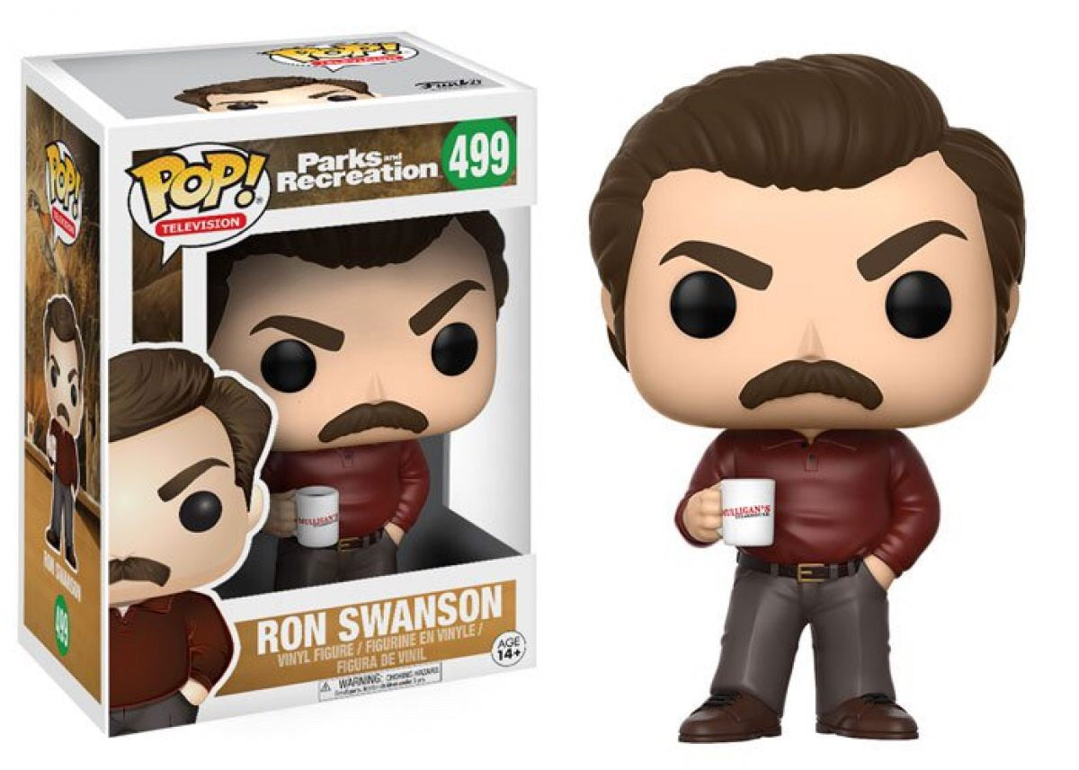 Parks and Recreation - Ron Swanson #499 - Funko Pop Vinyl Figure (television)