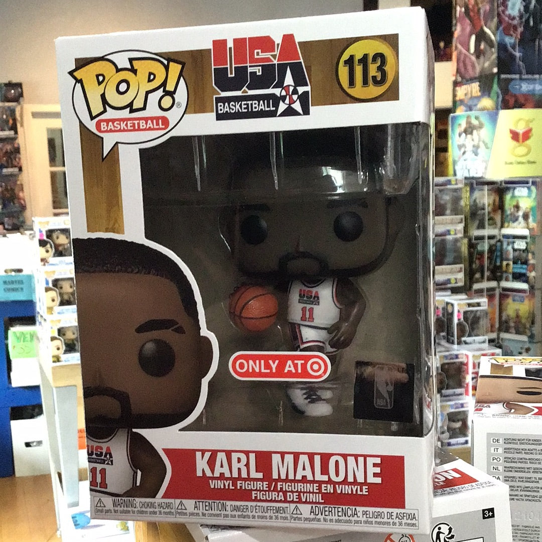 NBA Dream Team Karl Malone 113 Funko Pop! Vinyl figure sports