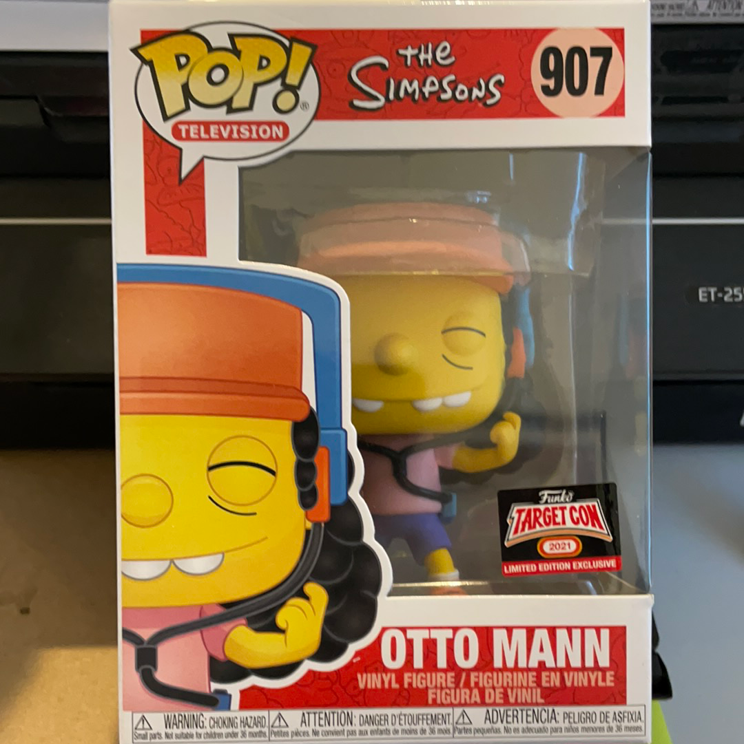 Simpsons - Otto Mann #907 - Exclusive Funko Pop! Vinyl Figure (Cartoon)